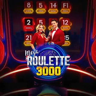Miniatuur van het live casinospel Mega Roulette 3000 van Pragmatic Play Live