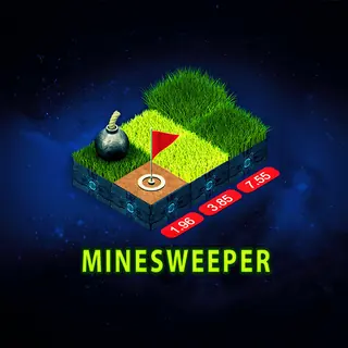 Miniatuur van het snelle spel Minesweeper van BGaming